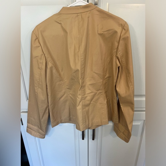 ORVIS Safari Women’s Button Up Lightweight Jacket Size 10 Khaki 100% Cotton - Picture 2 of 7